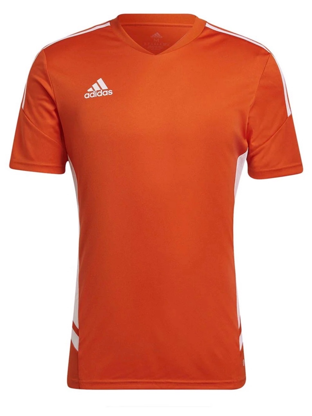 adidas Orange Short-Sleeve Performance Soccer Top